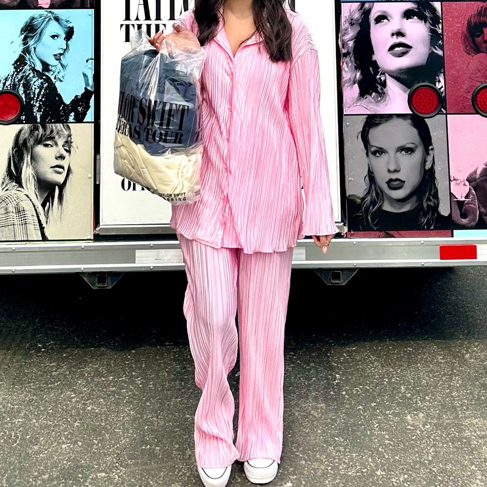 Pink lounge set